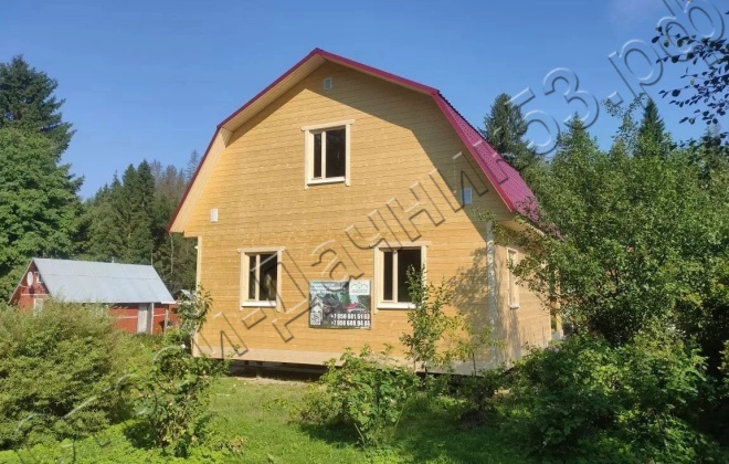 4 Каркасный дом 10х7м, 105 М², Ленинградская область, Выборгский район, СНТ Крона (6)